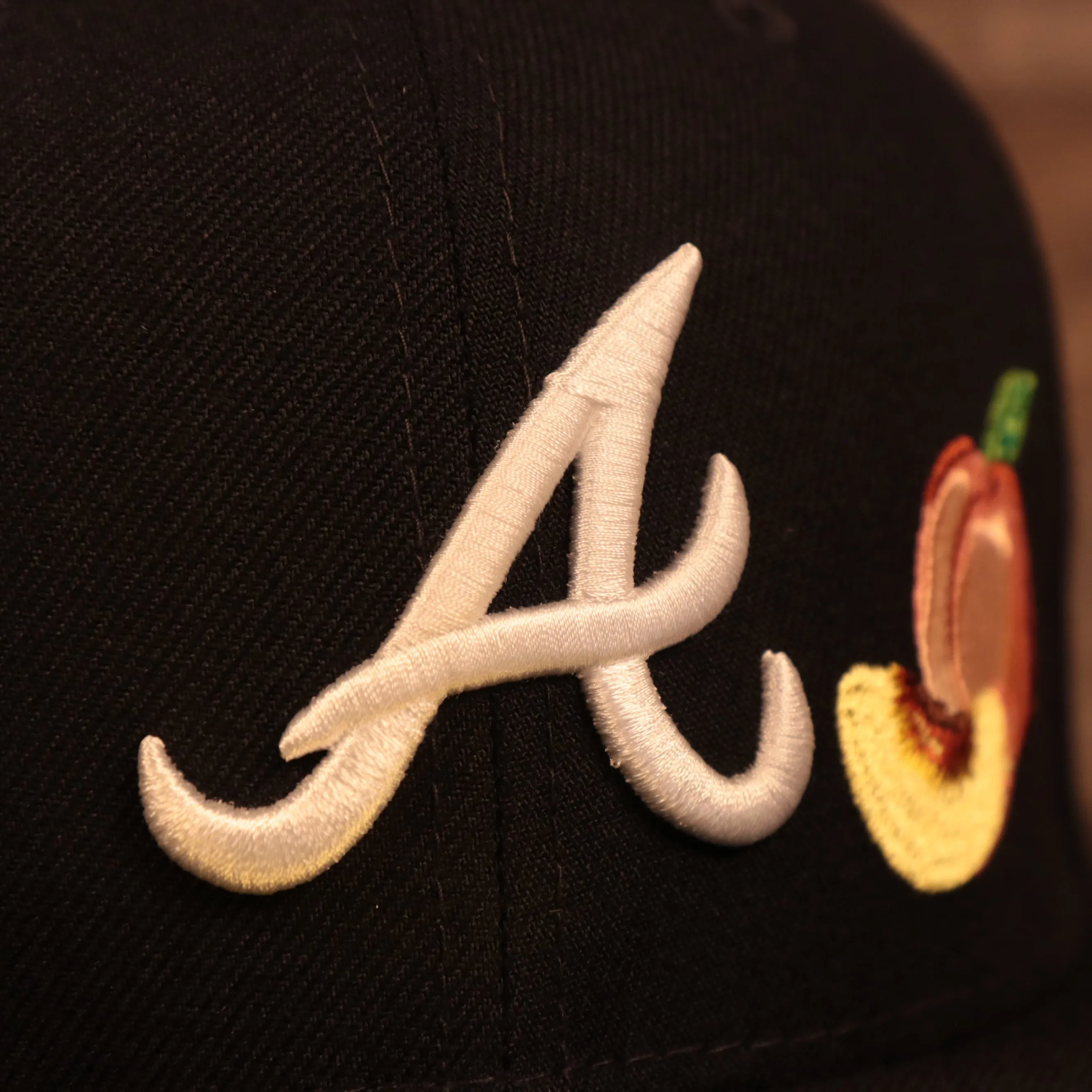 Atlanta Braves City Transit All Over Side Patch Gray Bottom 59Fifty Fitted Cap