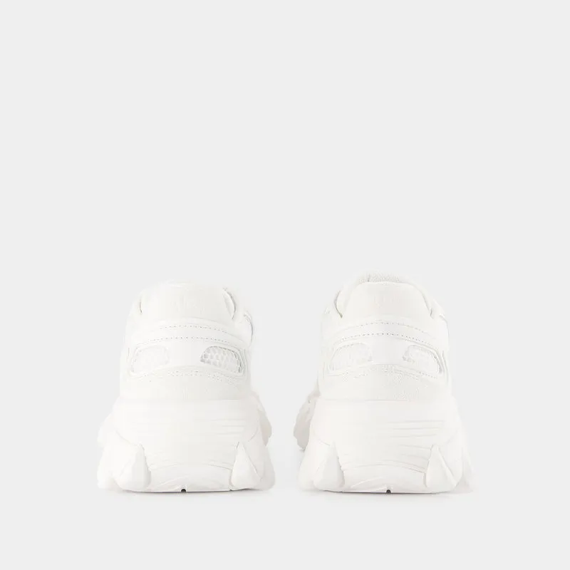 B-East Sneakers - Balmain - Leather - Optic White