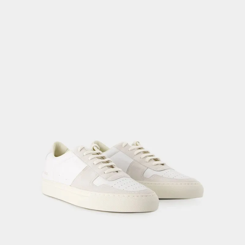 Bball Duo Sneakers - Common Projects - Leather - White