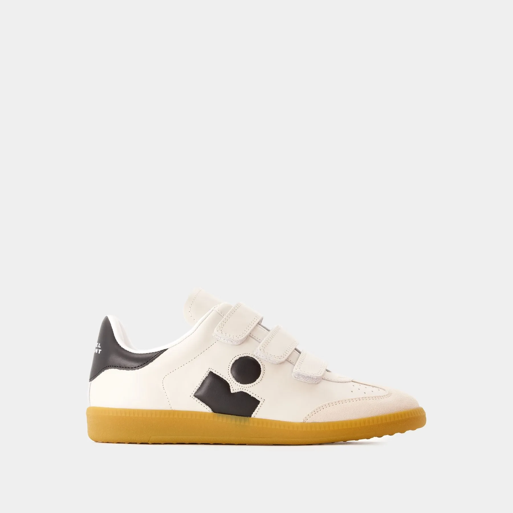 Beth Gd Sneakers - Isabel Marant - Cotton - Beige/Black