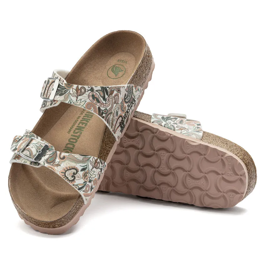 Birkenstock Women’s Sydney Vegan Slide Sandals-Paisley Light Rose **Narrow Width**