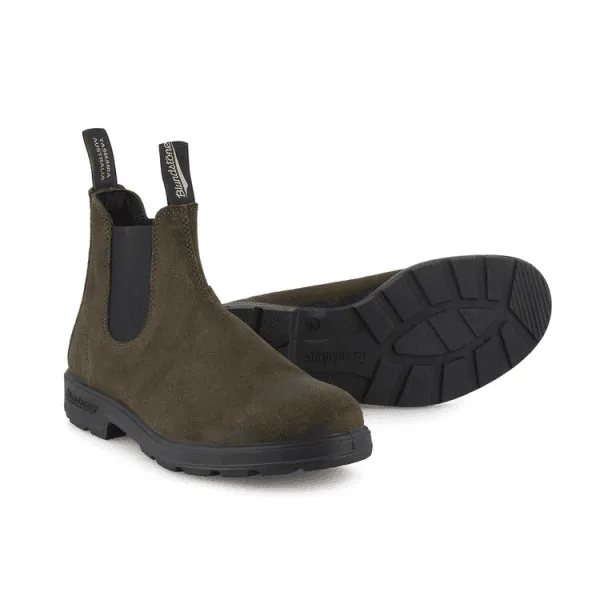 Blundstone Unisex 1615 Classic Chelsea Boot in Dark Olive