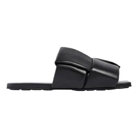 BOTTEGA VENETA Patch Flat Sandals - Black