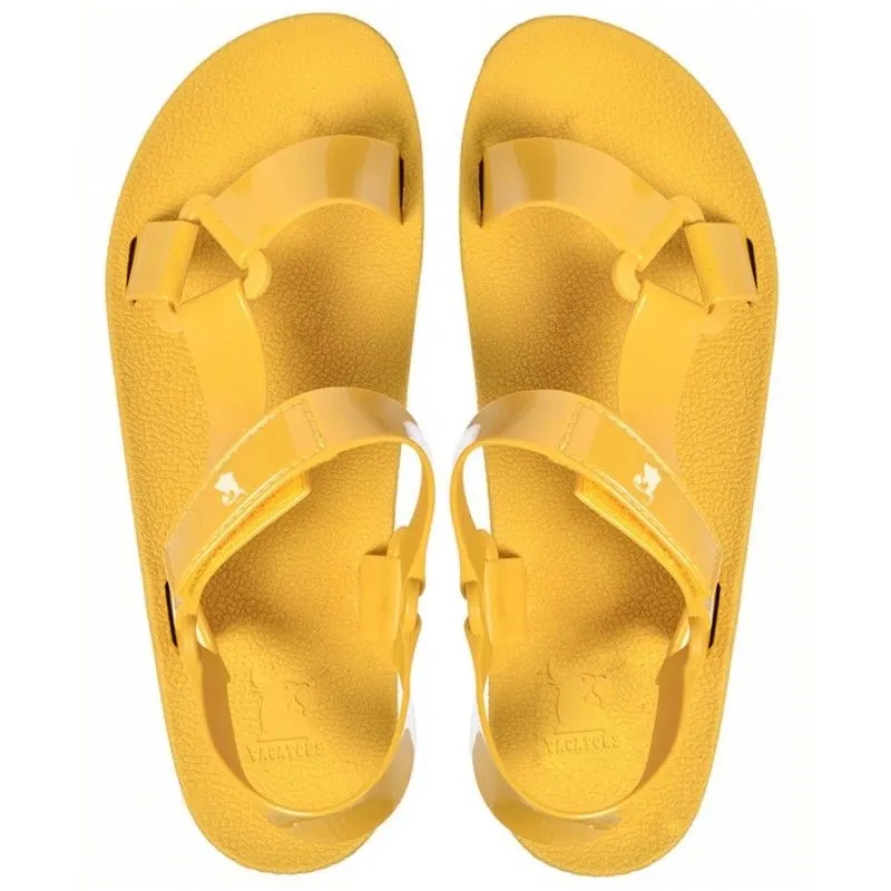 Cacatoes Manaus Couro Sandals Moutarde (Mustard)