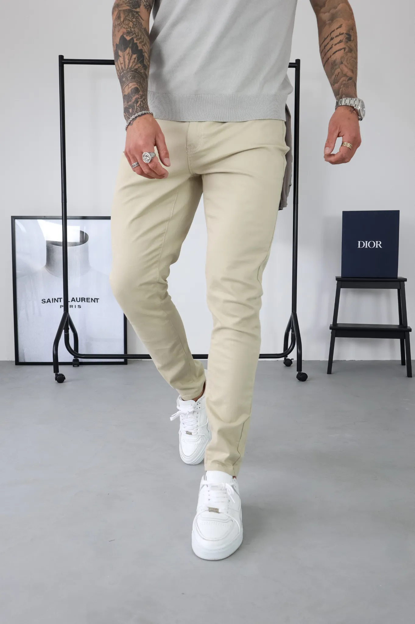 Capo CHINO Pant - Stone