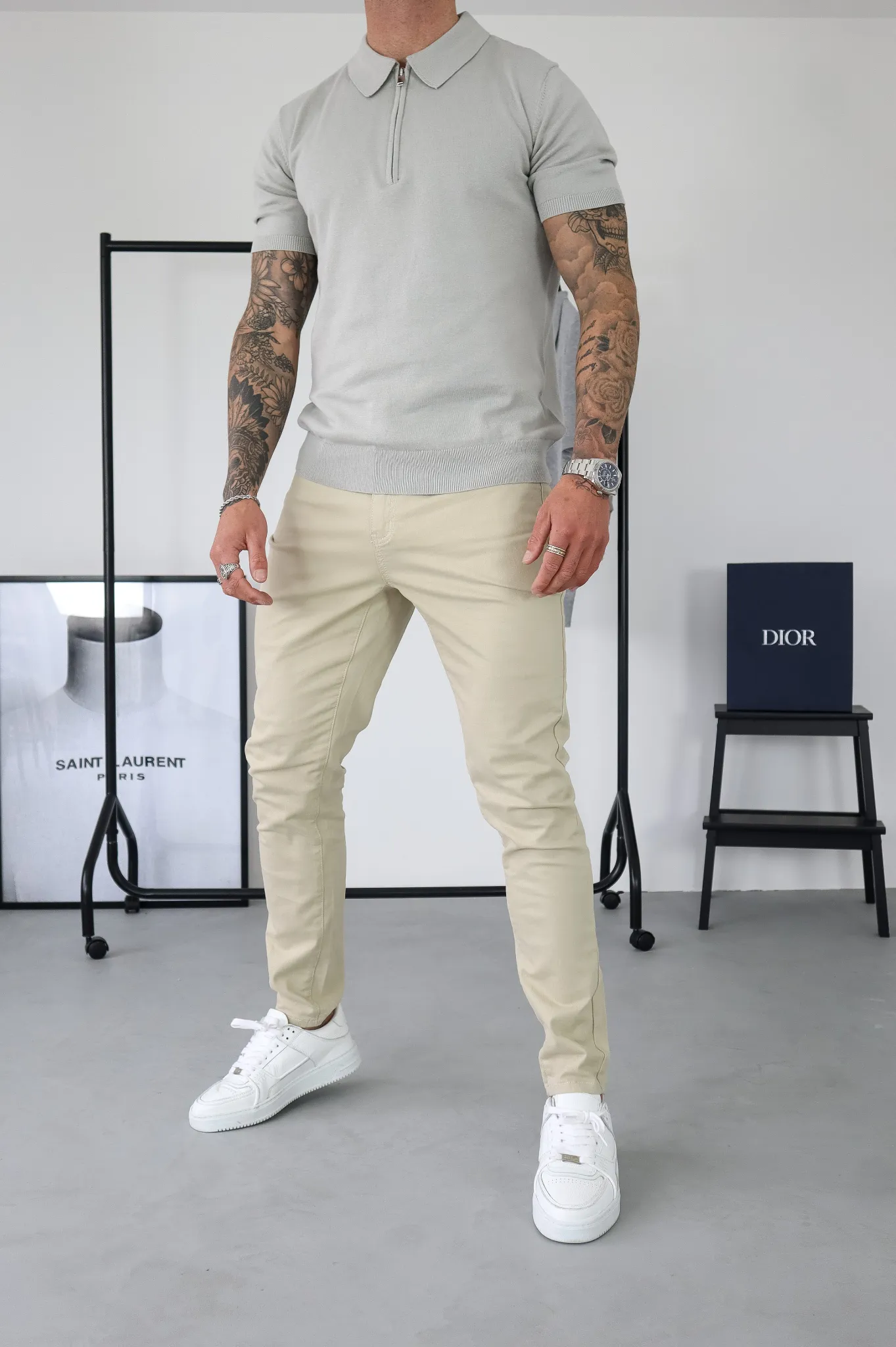 Capo CHINO Pant - Stone