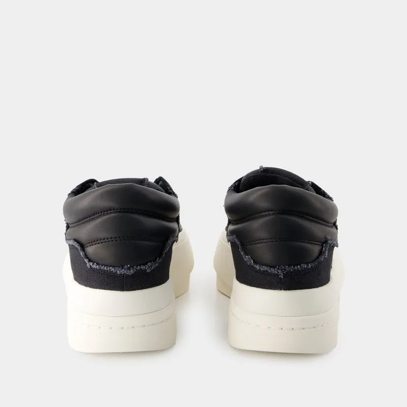 Centennial Low Sneakers - Y-3 - Leather - Black