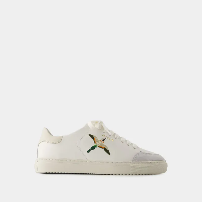 Clean 90 Bee Bird Sneakers - Axel Arigato - Leather - White/Cremino