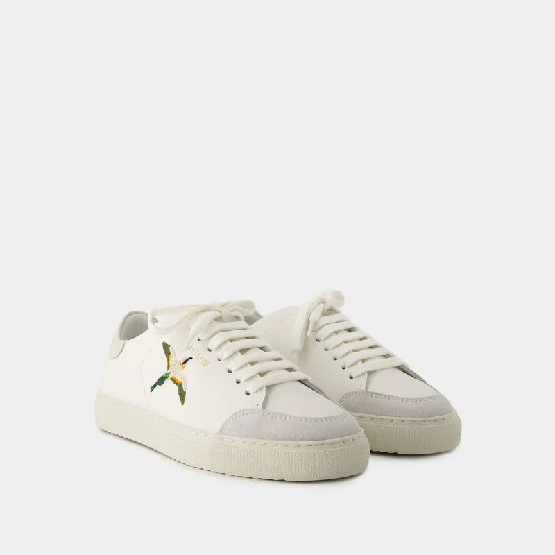 Clean 90 Bee Bird Sneakers - Axel Arigato - Leather - White/Cremino