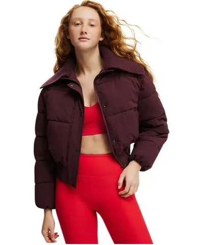 Cotton On Women's The Mother Puffer Knitted Jacket