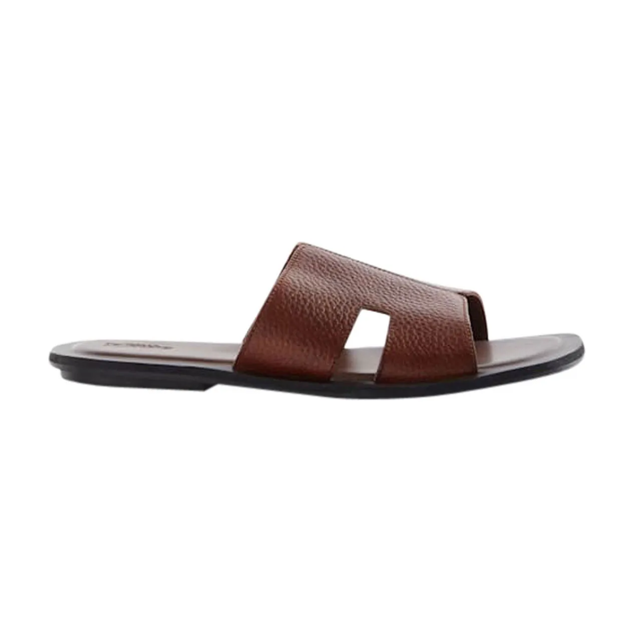 DUNE LONDON Initially Leather Sandals - Brown