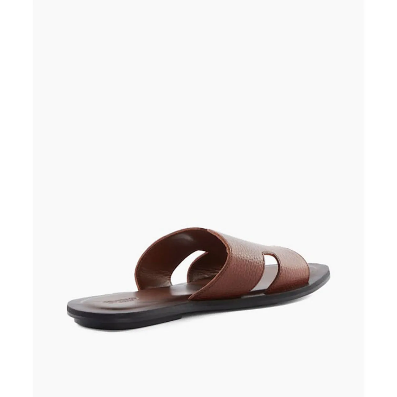 DUNE LONDON Initially Leather Sandals - Brown