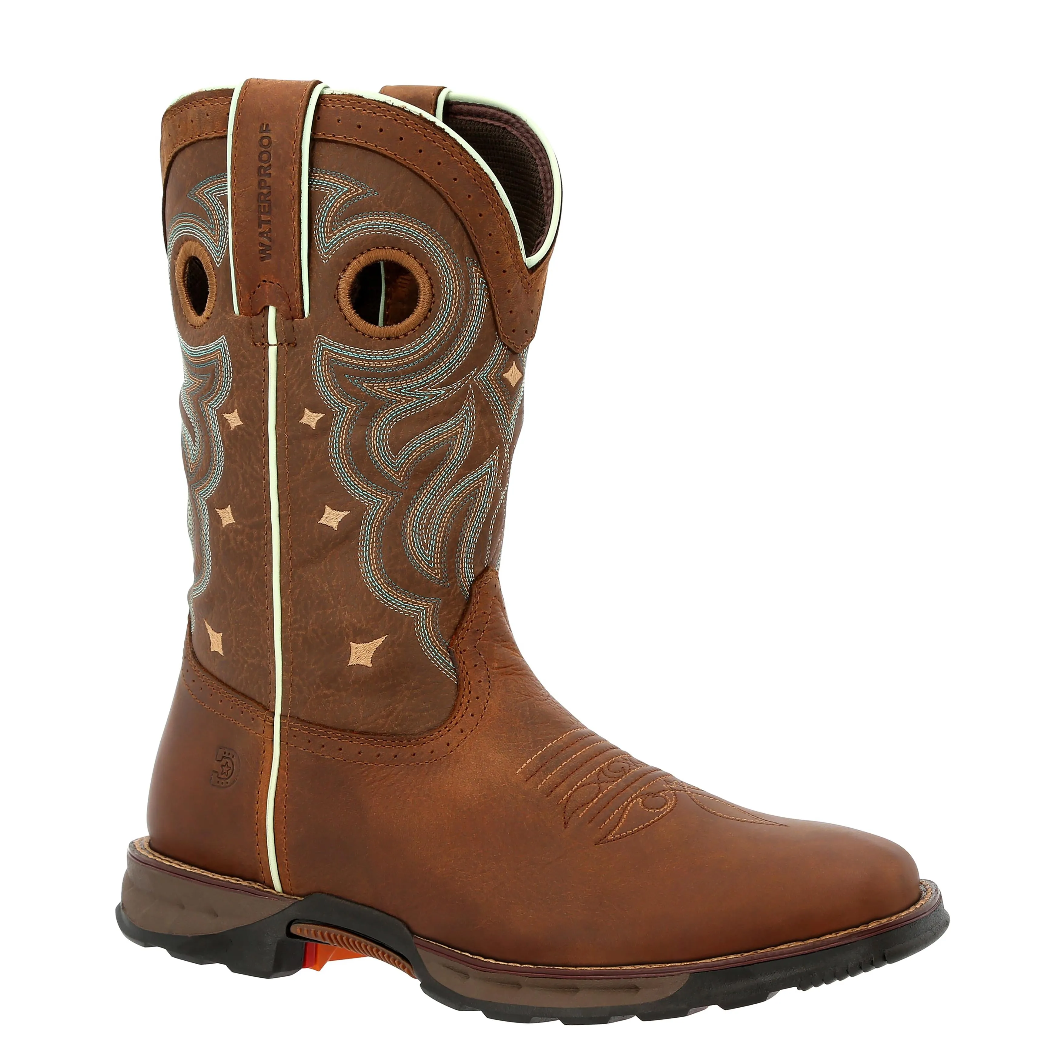 Durango Women's Maverick S 10 In Waterproof Work Boot Maverick Brown M