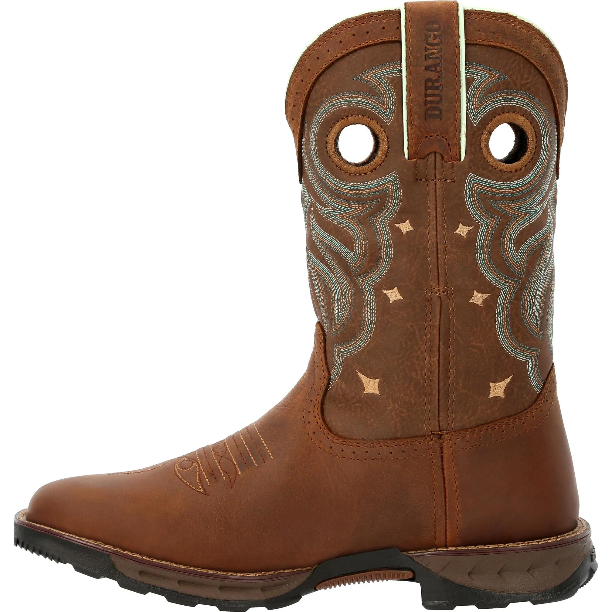 Durango Women's Maverick S 10 In Waterproof Work Boot Maverick Brown M