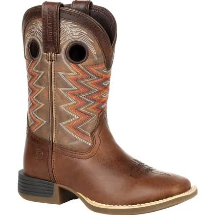 Durango® Lil' Rebel Pro™ Big Kid's Tiger Eye Western Boot