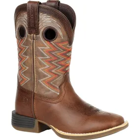 Durango® Lil' Rebel Pro™ Big Kid's Tiger Eye Western Boot