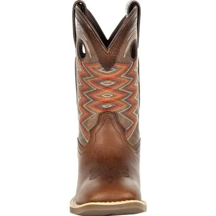 Durango® Lil' Rebel Pro™ Big Kid's Tiger Eye Western Boot