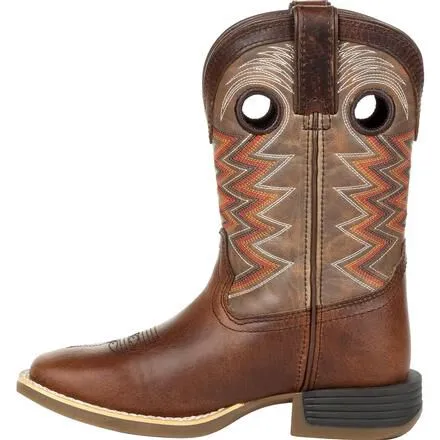 Durango® Lil' Rebel Pro™ Big Kid's Tiger Eye Western Boot