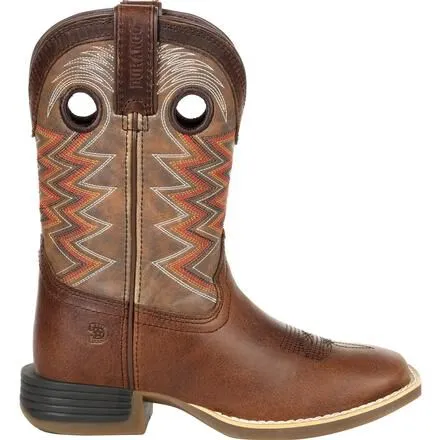 Durango® Lil' Rebel Pro™ Big Kid's Tiger Eye Western Boot