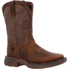 DURANGO® LIL' REBEL™ BIG KIDS' ACORN FLAG WESTERN BOOT