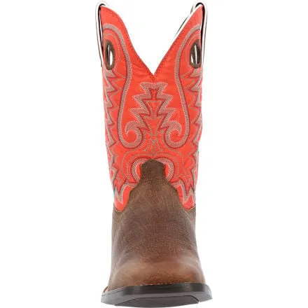 Durango® Westward™ Dark Hickory and Chili Red Western Boot