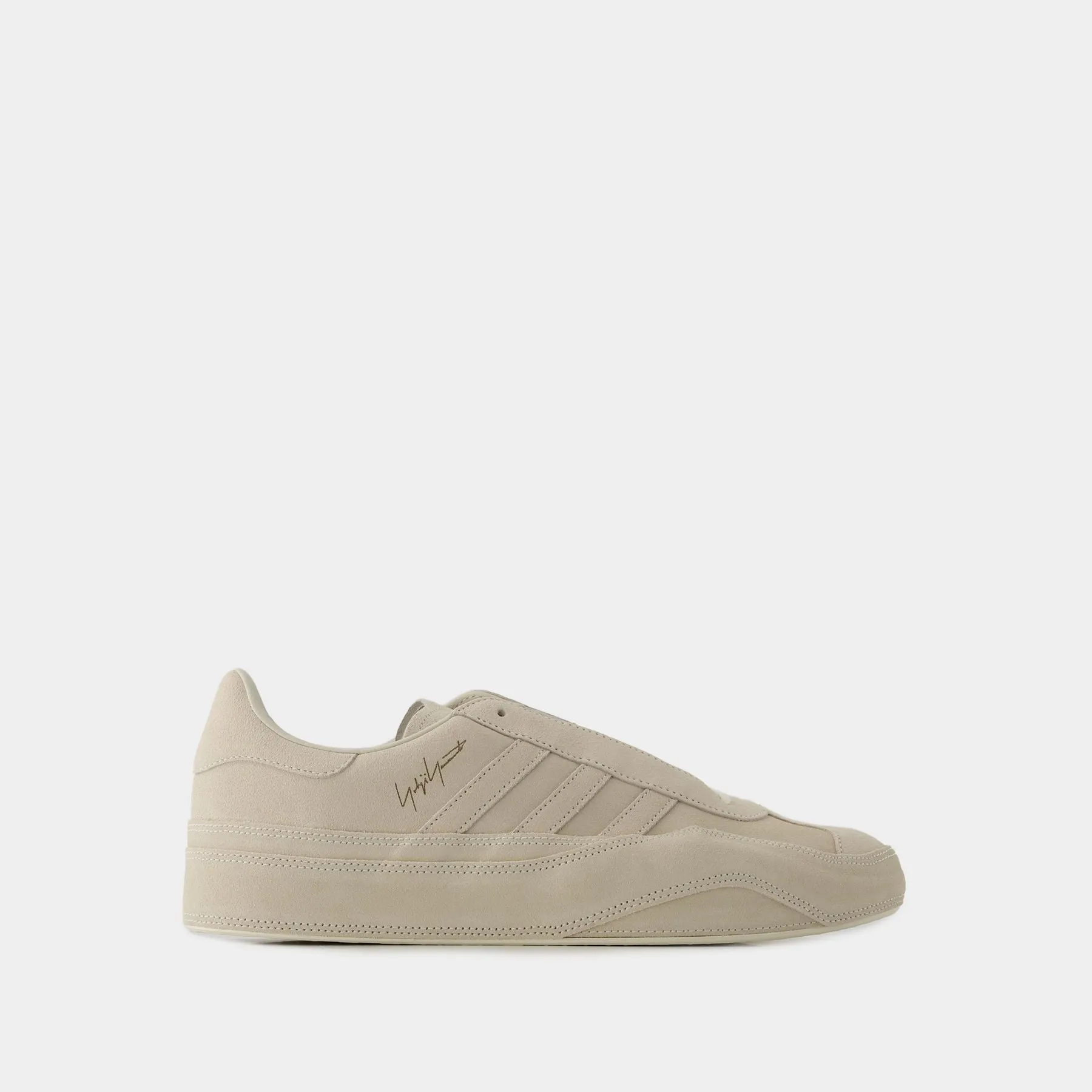 Gazelle Sneakers - Y-3 - Leather - White