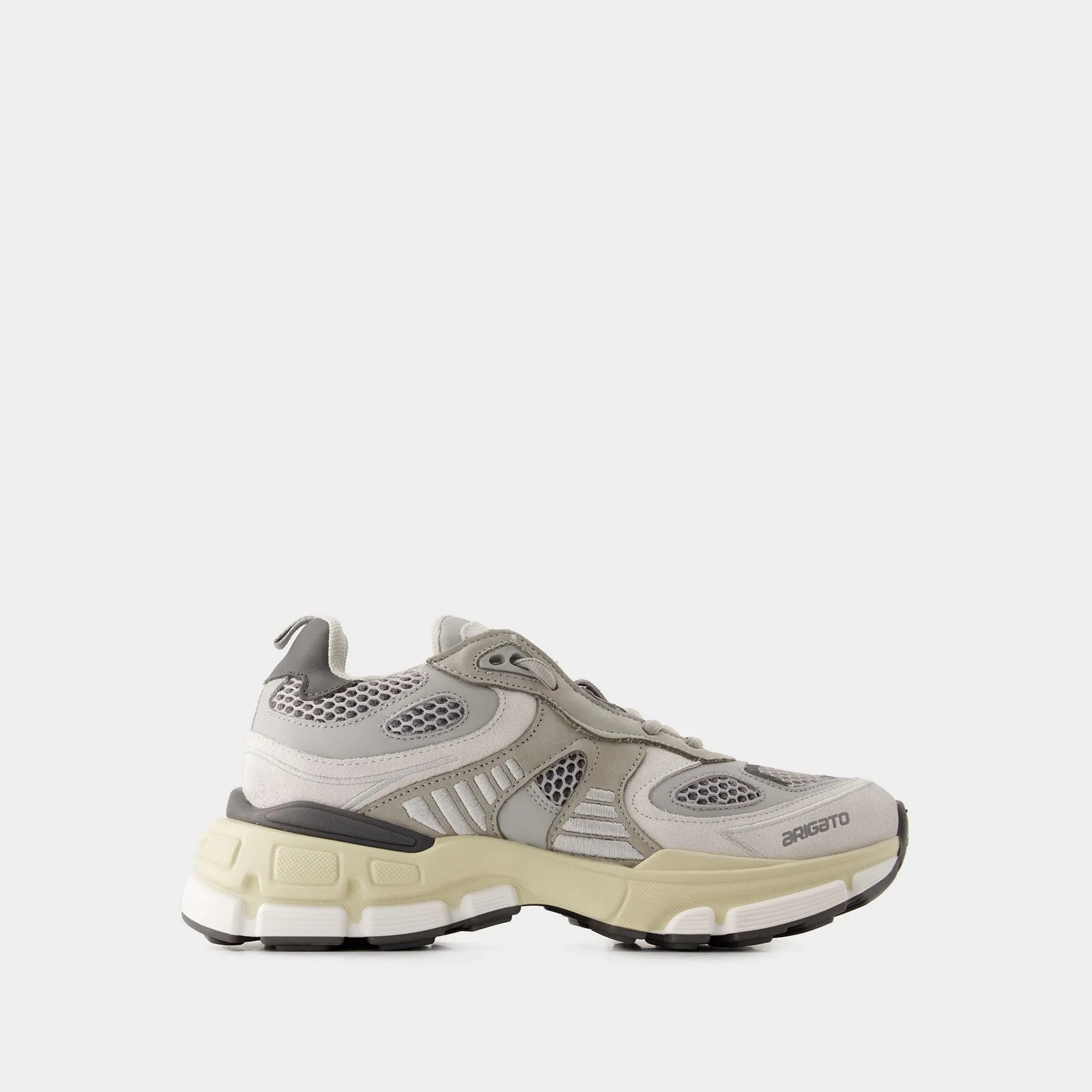 Ghost Runner Sneakers - Axel Arigato - Leather - Grey