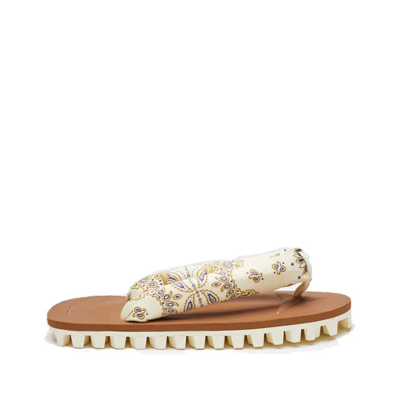 Gta-PT 05 Sandals - Ivory x Brown