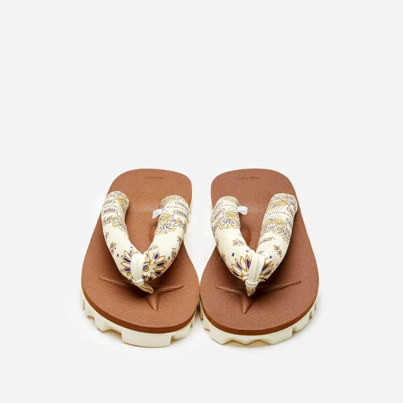 Gta-PT 05 Sandals - Ivory x Brown