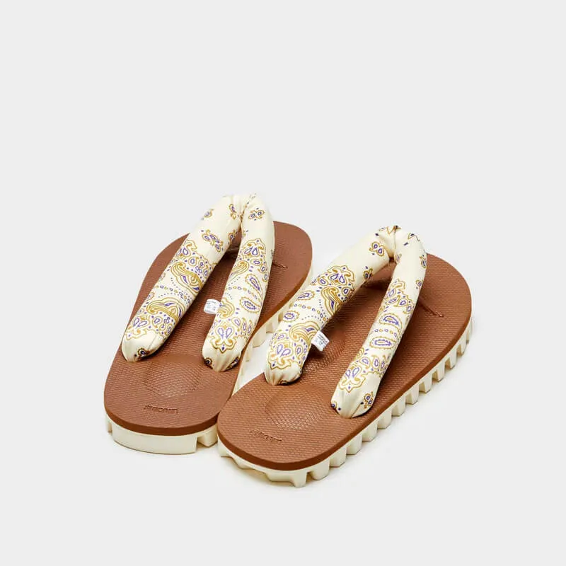 Gta-PT 05 Sandals - Ivory x Brown