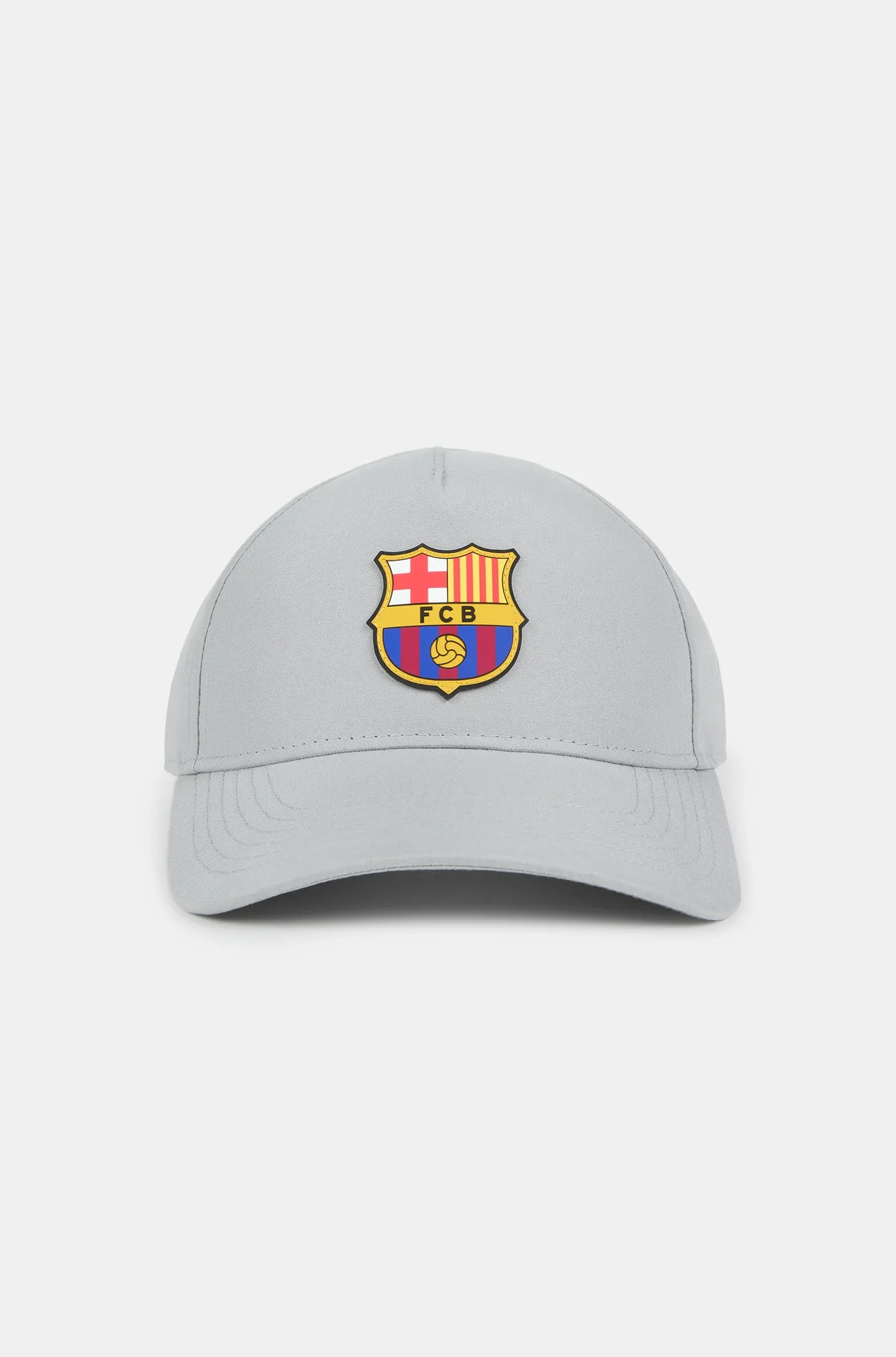 Junior cap FC Barcelona light grey