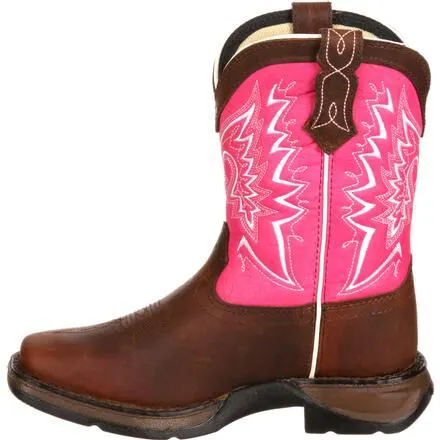 LIL' DURANGO® Big Kid Let Love Fly Western Boot