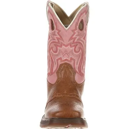 LIL' DURANGO® Little Kid Tan Lacey Western Boot