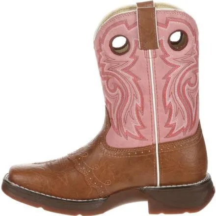 LIL' DURANGO® Little Kid Tan Lacey Western Boot