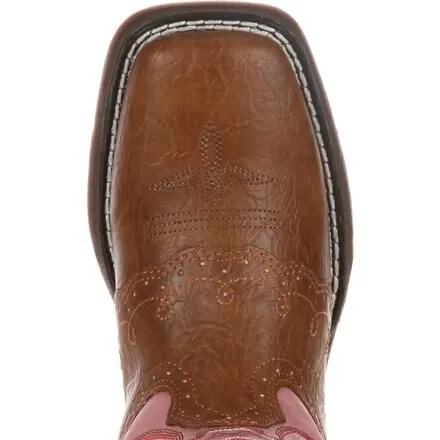 LIL' DURANGO® Little Kid Tan Lacey Western Boot