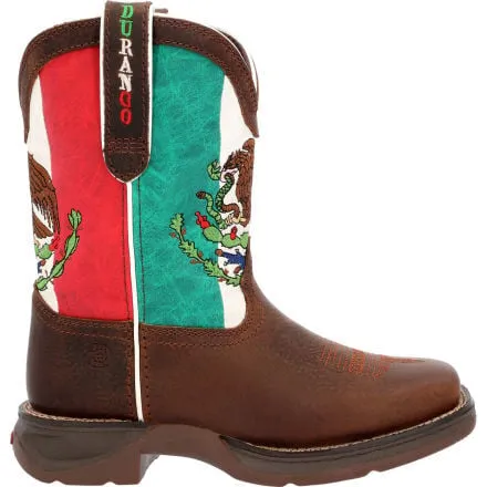 Lil’ Rebel™ by Durango® Big Kids’ Mexican Flag Western Boot