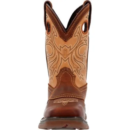 Lil’ Rebel™ by Durango® Little Kids’ Brown Tan Western Boot