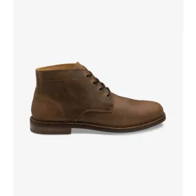 Loake Mens Gilbert Boot in Brown Nubuck