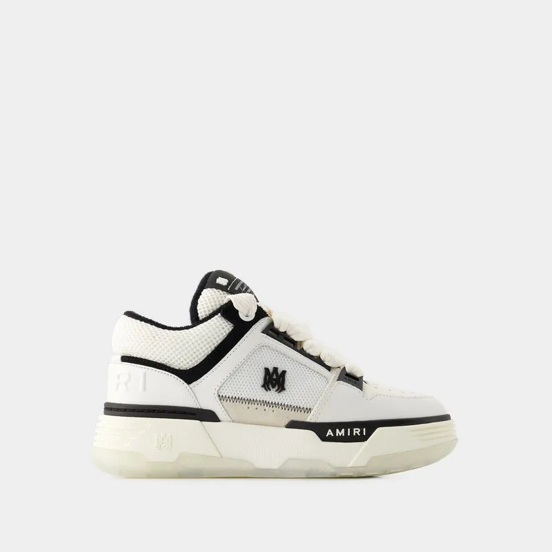 Ma 1 Sneakers - Amiri - Leather - Black/White