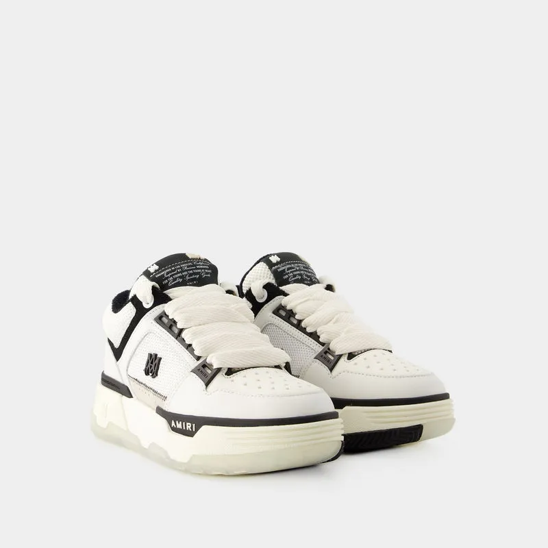 Ma 1 Sneakers - Amiri - Leather - Black/White