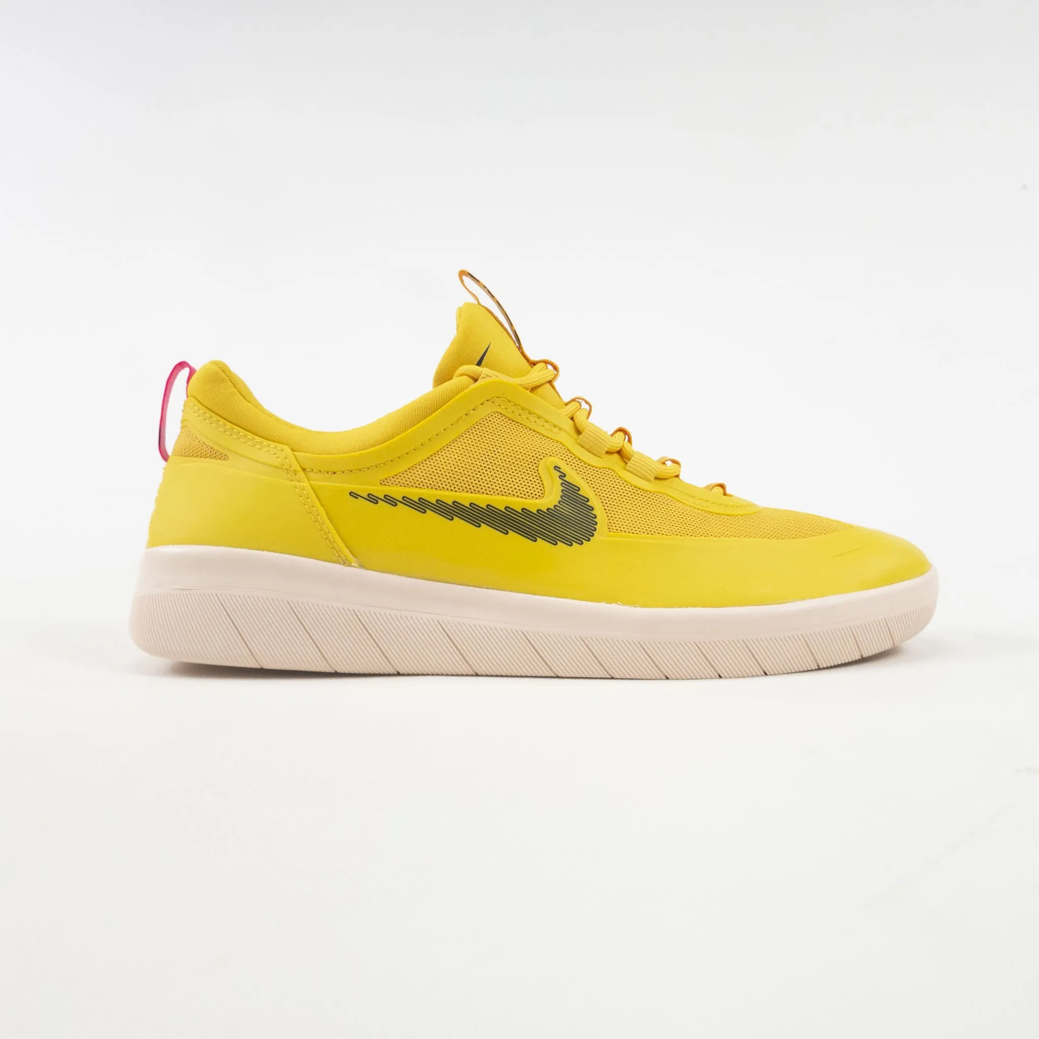 Nike SB Nyjah Free 2 Shoes - Pollen/Black-Pink Blast (700) exclusive