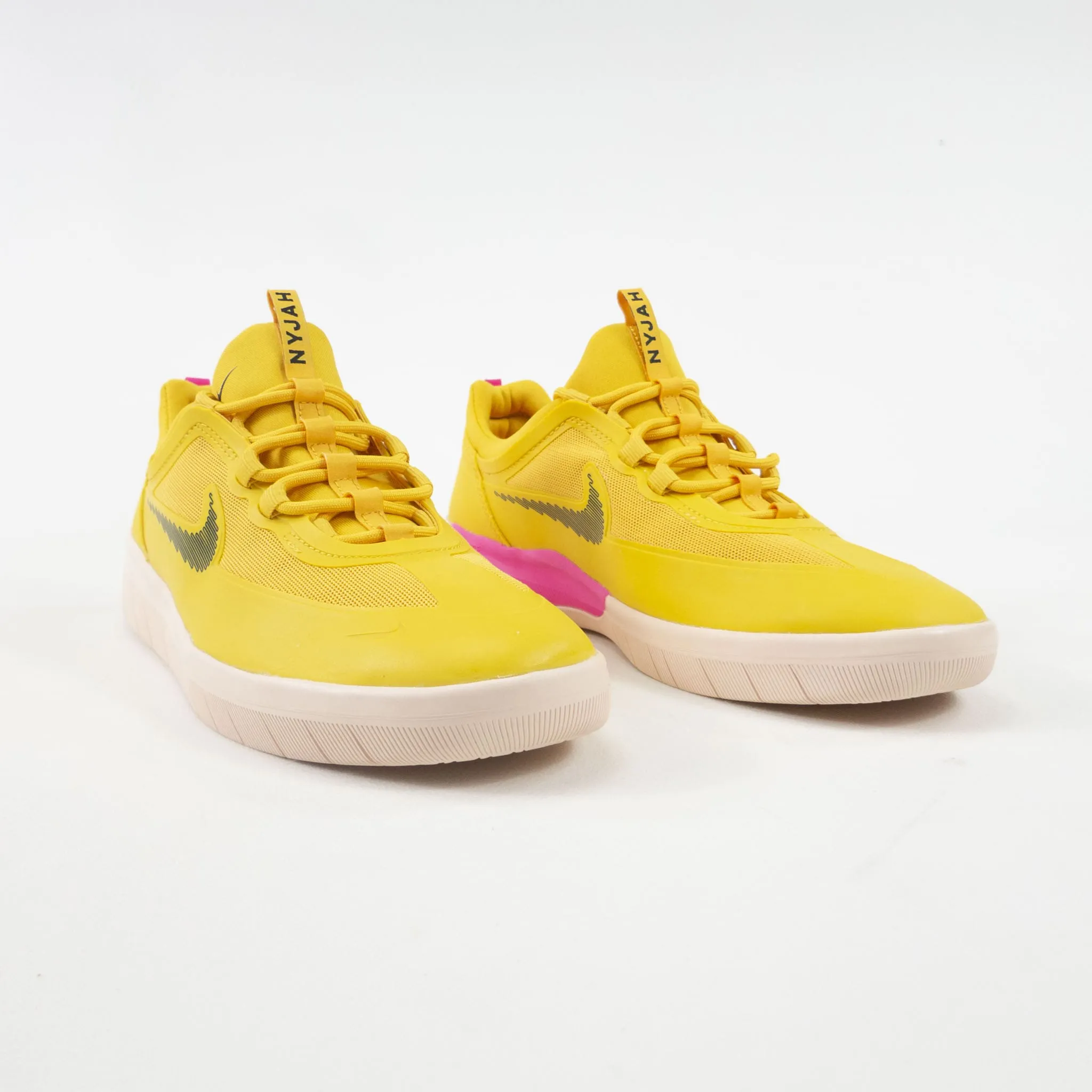 Nike SB Nyjah Free 2 Shoes - Pollen/Black-Pink Blast (700) exclusive