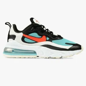 Nike women's air max 270 react black/chile red/bleached aqua shoes da4288-001