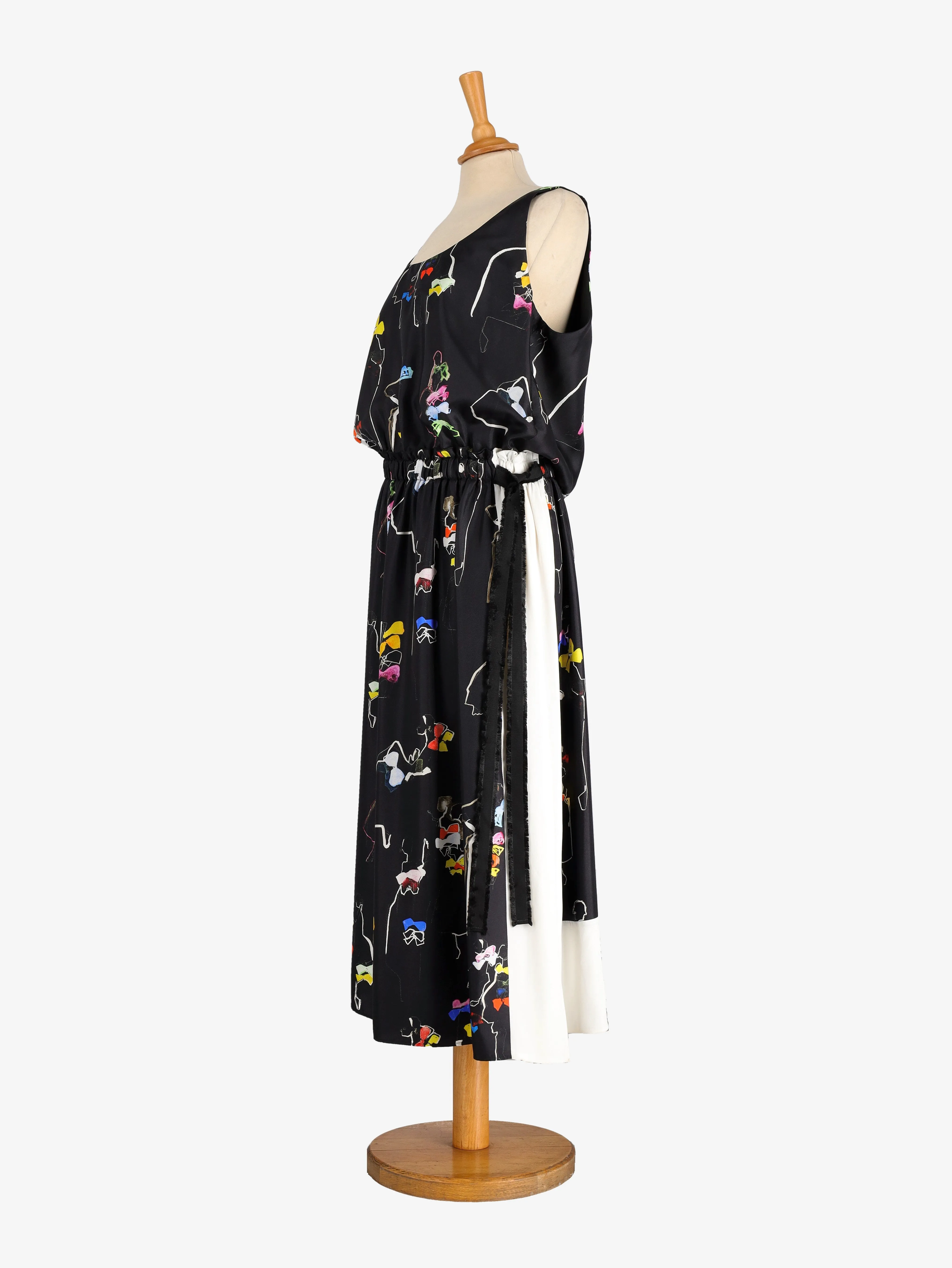 N°21 Patterned Silk Midi Dress - 00s