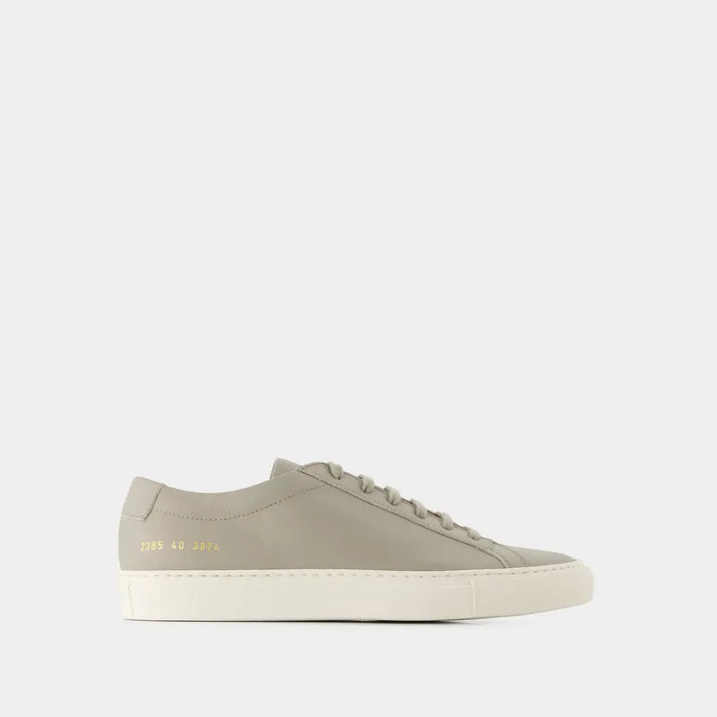 Original Achilles Contrast Sneakers - Common Projects - Leather - Grey