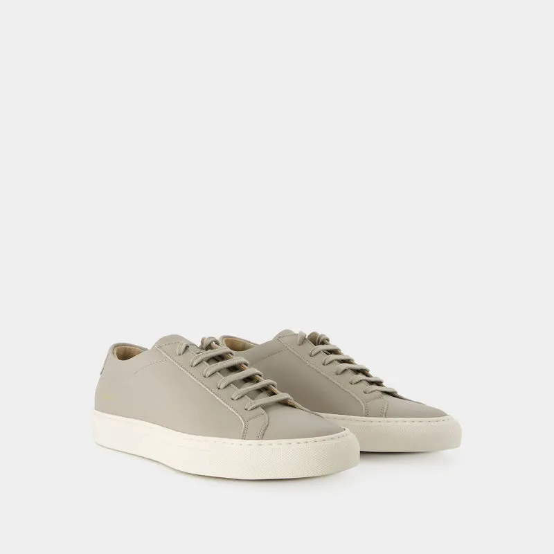 Original Achilles Contrast Sneakers - Common Projects - Leather - Grey