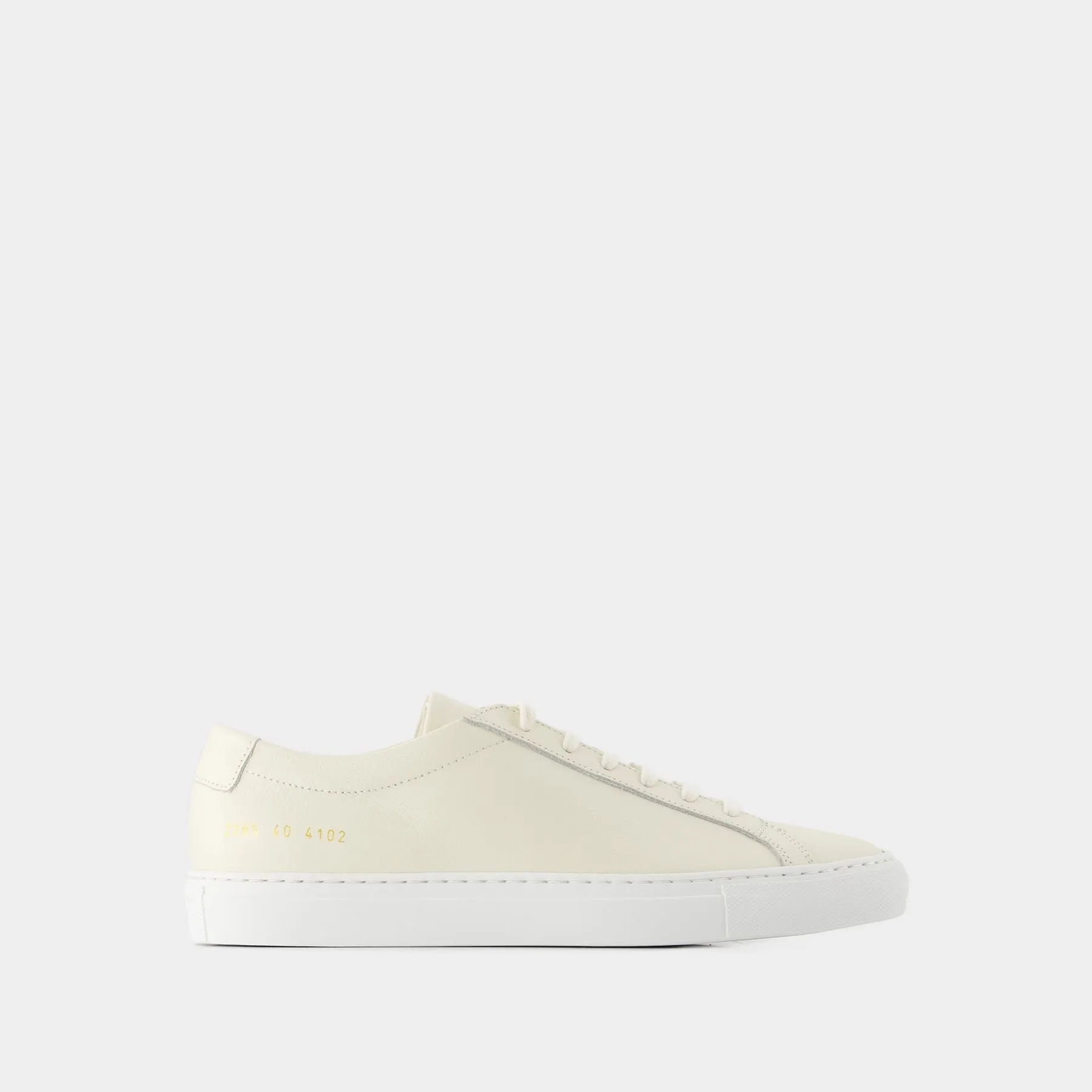 Original Achilles Contrast Sneakers - Common Projects - Leather - Off White