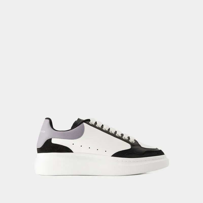 Oversized Sneakers - Alexander Mcqueen - Leather - White/Black