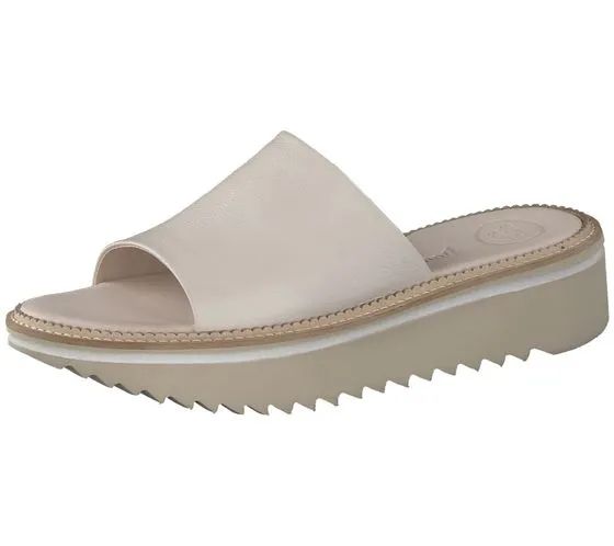 paul green women's platform mules with super-soft insole city shoes 7914-00 beige