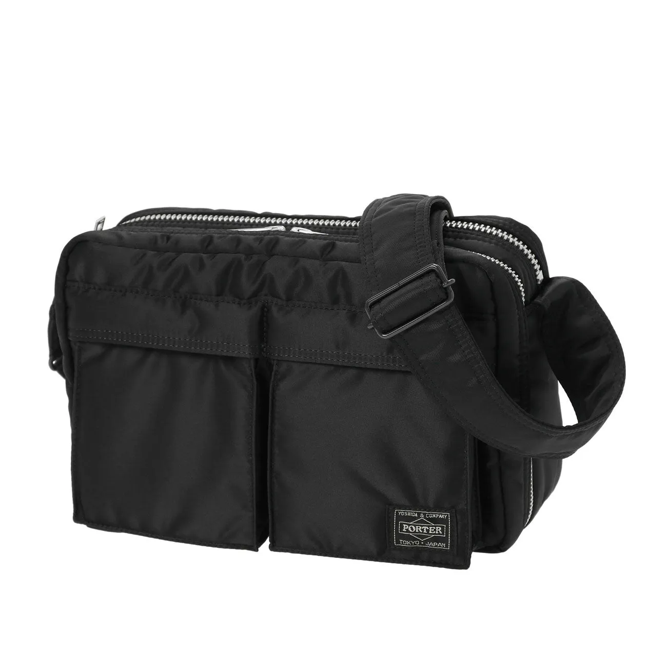 Porter By Yoshida Small Tanker Shoulder Bag (Black)